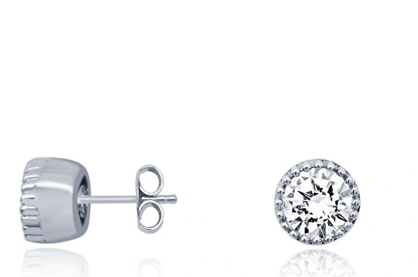 Diamond Line-Gülaylar Altın Küpe