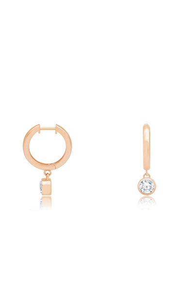 Diamond Line-Gülaylar Altın Küpe