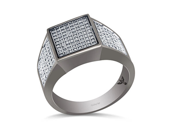 Diamond Line-Gülaylar Altın Yüzük