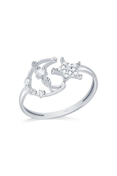 Diamond Line-Gülaylar Altın Yüzük