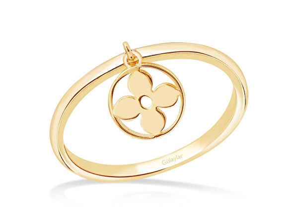 Diamond Line-Gülaylar Altın Yüzük