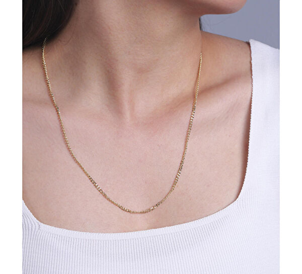 Diamond Line-Gülaylar Altın Kolye