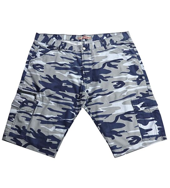 Dekons Erkek Büyük Beden Şort, Bermuda