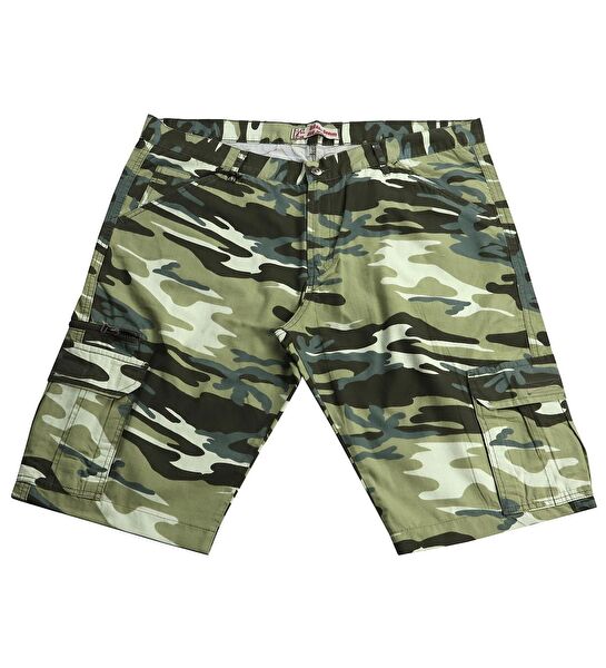 Dekons Erkek Büyük Beden Şort, Bermuda