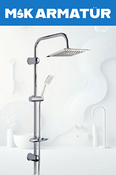 MSK ARMATÜR Duş Başlığı, Spirali, Seti