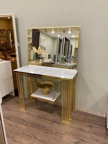 Blanche&Atelier Ayaklı Ayna, Makyaj Aynası