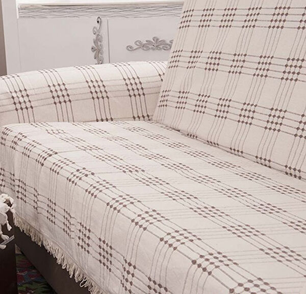 Mandaş Tekstil Koltuk Örtüsü, Şalı