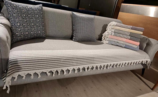 Mandaş Tekstil Koltuk Örtüsü, Şalı