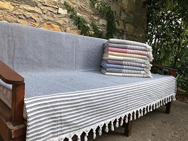 Mandaş Tekstil Koltuk Örtüsü, Şalı