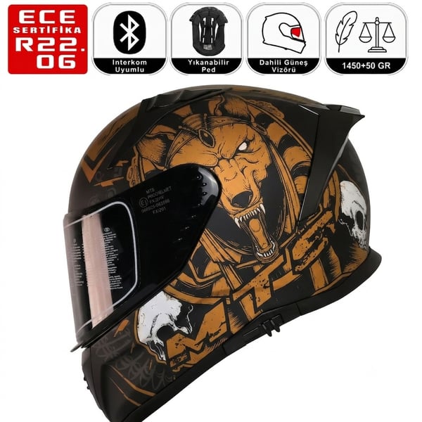 MTS Motosiklet Kaskları