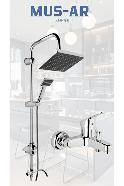 MUS-AR Duş Başlığı, Spirali, Seti