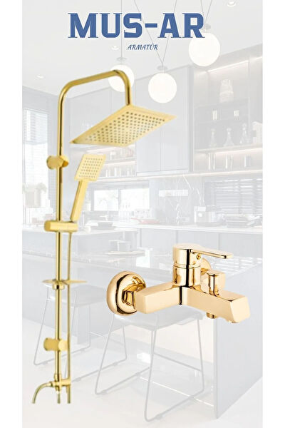 MUS-AR Duş Başlığı, Spirali, Seti