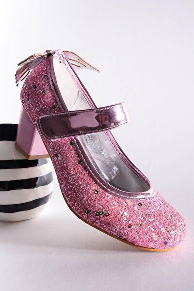 Gimeravm Kız Çocuk Topuklu, Abiye Ayakkabı