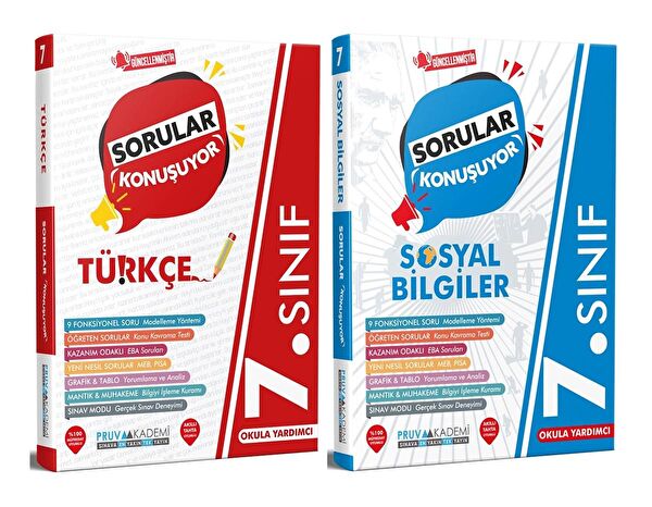 Pruva Akademi Ders ve Yardımcı Kaynak Kitapları