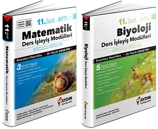 Aydın Yayınevi Ders ve Yardımcı Kaynak Kitapları