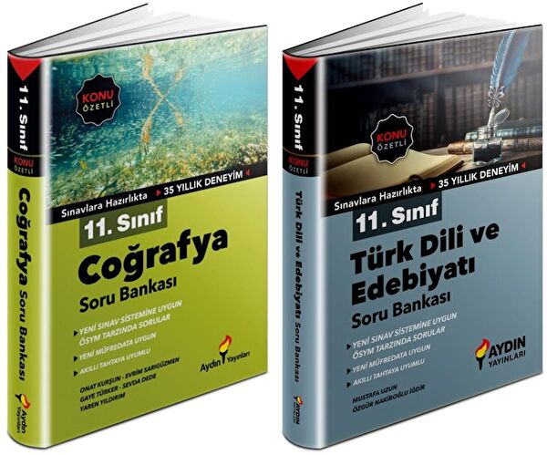 Aydın Yayınevi Ders ve Yardımcı Kaynak Kitapları