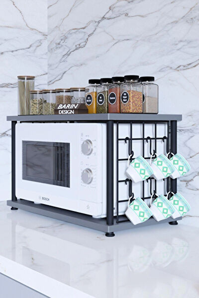 BARIN DESİGN Mutfak Rafı, Terek