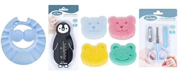 Sevi Bebe Bebek Banyo Aksesuarları