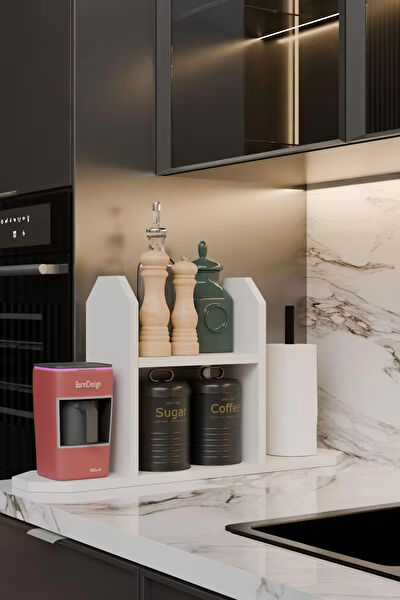 BARIN DESİGN Mutfak Rafı, Terek