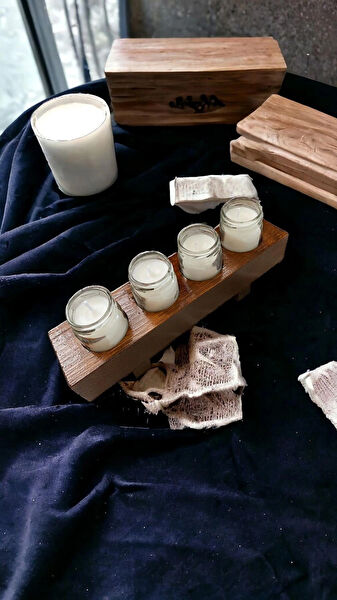 Nefha Candle Dekoratif Fener Mumluk