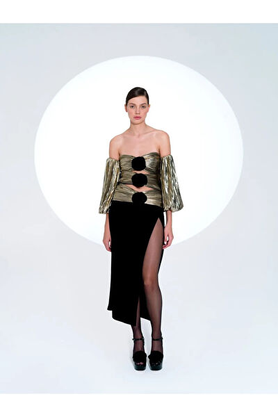 Nur Karaata Abiye Elbise