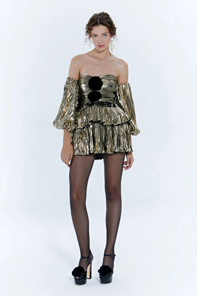 Nur Karaata Abiye Elbise