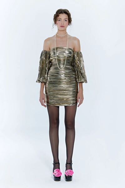 Nur Karaata Abiye Elbise