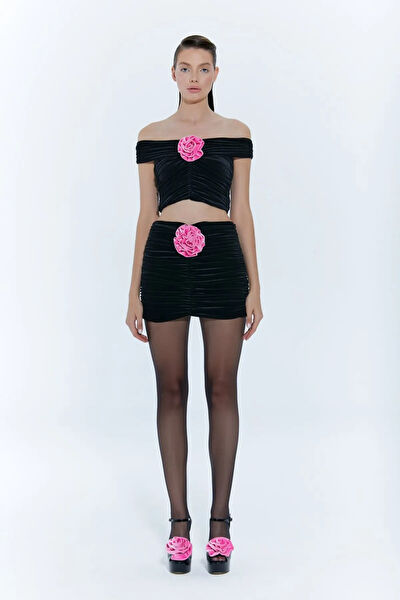 Nur Karaata Abiye Elbise