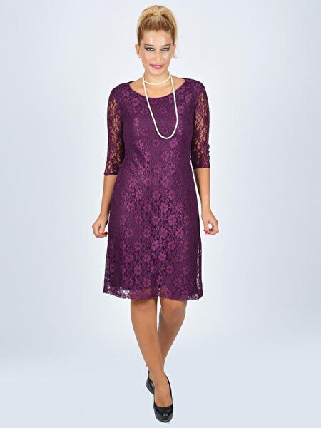 Nidya Moda Büyük Beden Abiye Elbise