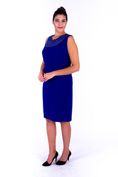 Nidya Moda Büyük Beden Abiye Elbise