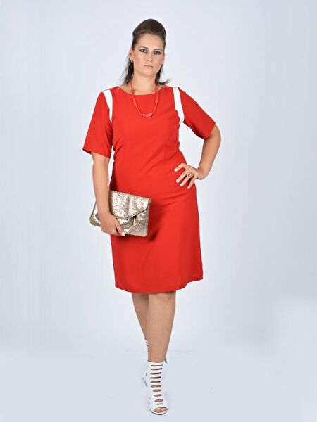 Nidya Moda Büyük Beden Abiye Elbise