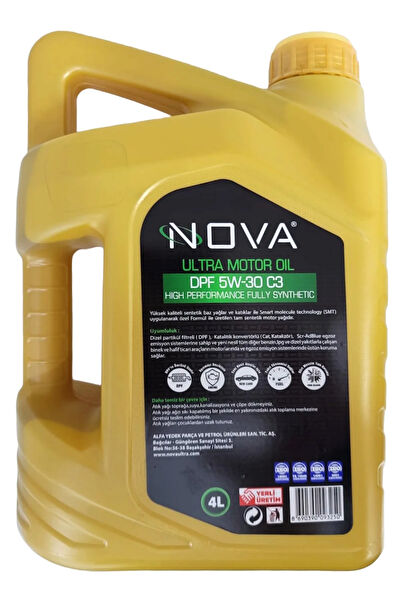 Nova Motor Yağı Katkısı