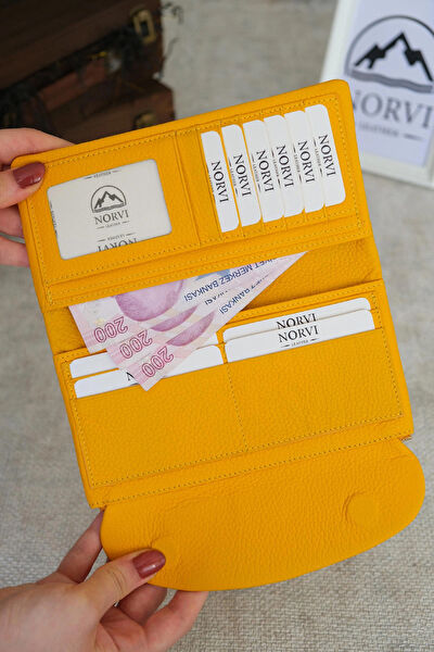 Norvi Leather Kadın Cüzdan
