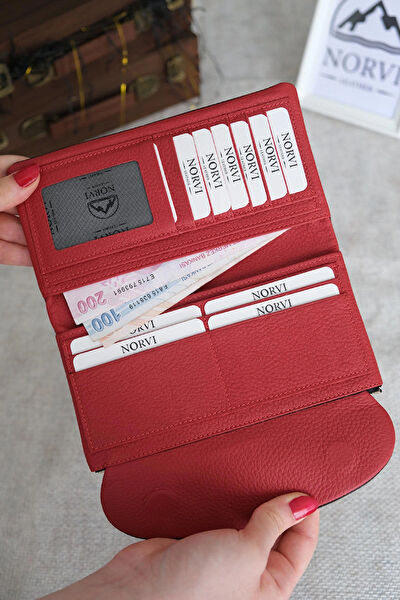 Norvi Leather Kadın Cüzdan