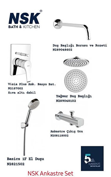 NSK Banyo Bataryası