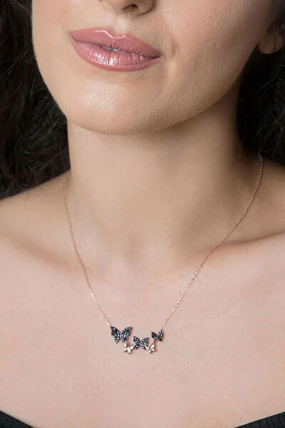 Papatya Silver Kolye