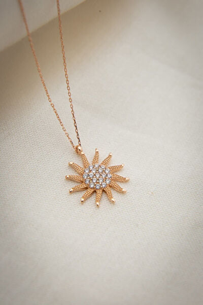 Papatya Silver Kolye