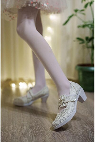 Neskaavm Kız Çocuk Topuklu, Abiye Ayakkabı