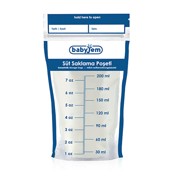 NessiWorld Süt Saklama Poşeti, Kabı