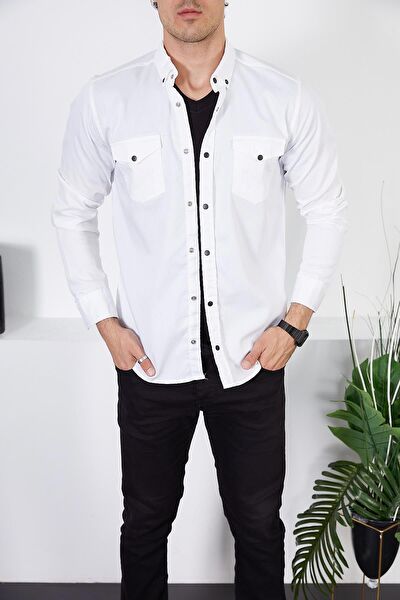 Enzim Jeans Erkek Gömlek