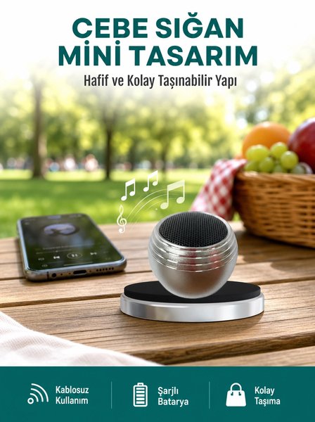 Najmaddin.com Taşınabilir Hoparlör