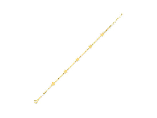 Safir Mücevher Altın Bileklik