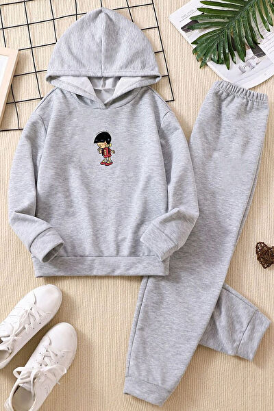 Uygun Tarz Kız Çocuk Eşofman