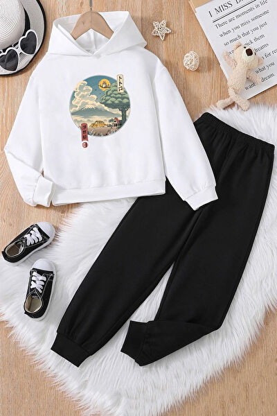 Uygun Tarz Kız Çocuk Eşofman