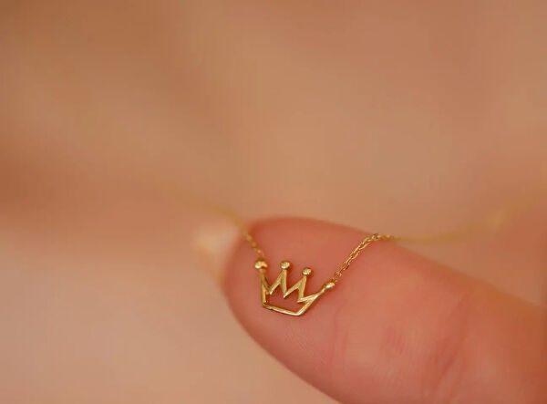 Safir Mücevher Altın Kolye