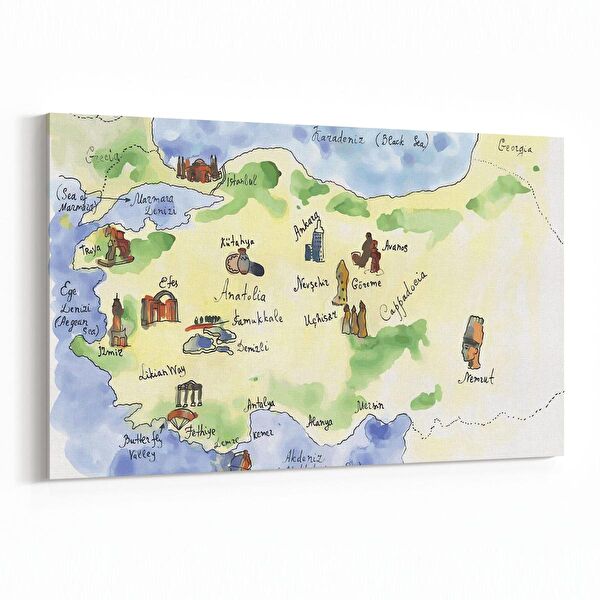 olla.market Kanvas Tablo