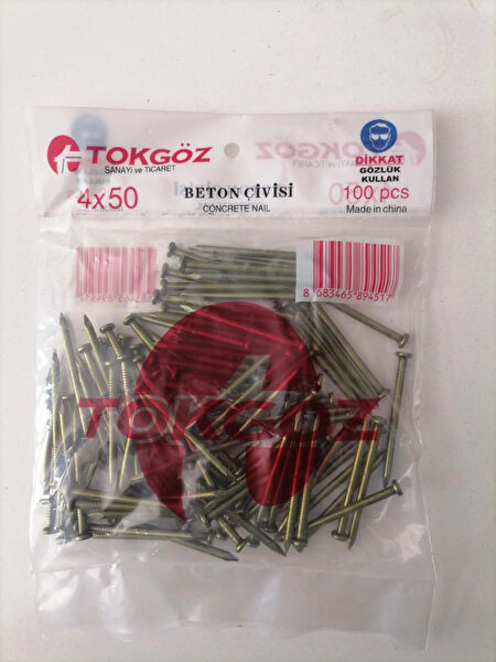 Tokgöz Vida, Çivi, Somun, Dübel