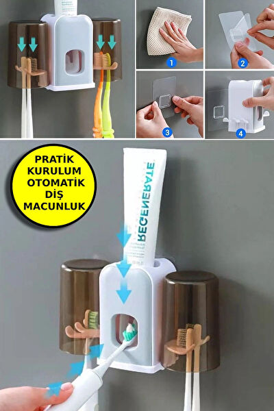 Open Home Concept Diş Macunu Sıkma Makinesi