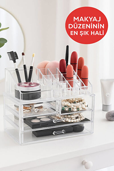 Open Home Concept Makyaj Kutusu, Organizer