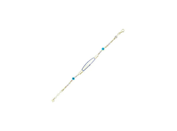 Safir Mücevher Altın Bileklik